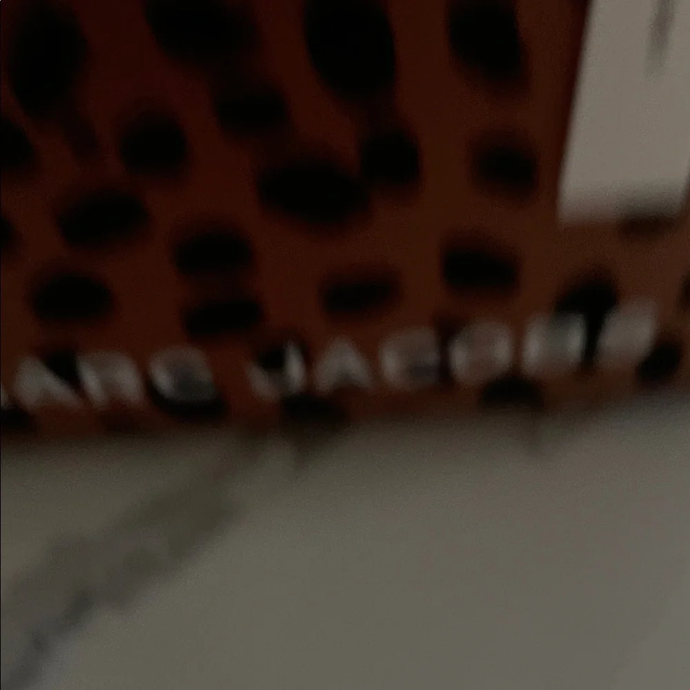 Marc Jacobs Leopard Print Tote in Tan and Black - Picture 7 of 10